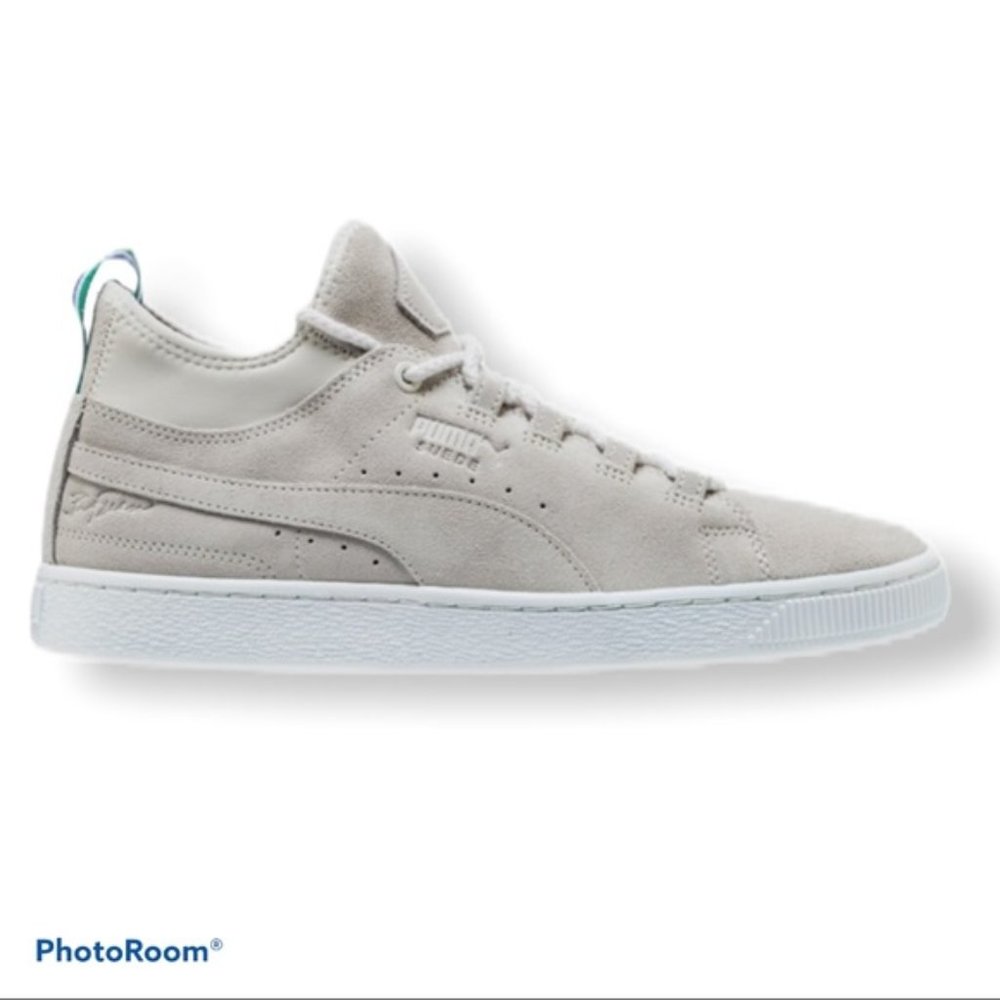 PUMA Suede Mid X “Big Sean” Whisper White Sneaker